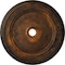Ekena Millwork Classic Ceiling Medallion (Fits Canopies up to 5 1/2"), Hnd-Painted Rust, 41 1/8"OD x 4"ID x 2 1/8"P CM41CLRUS - alternate 1